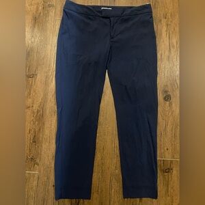 Columbia pants blue woman 10/42 ankle nylon stretch